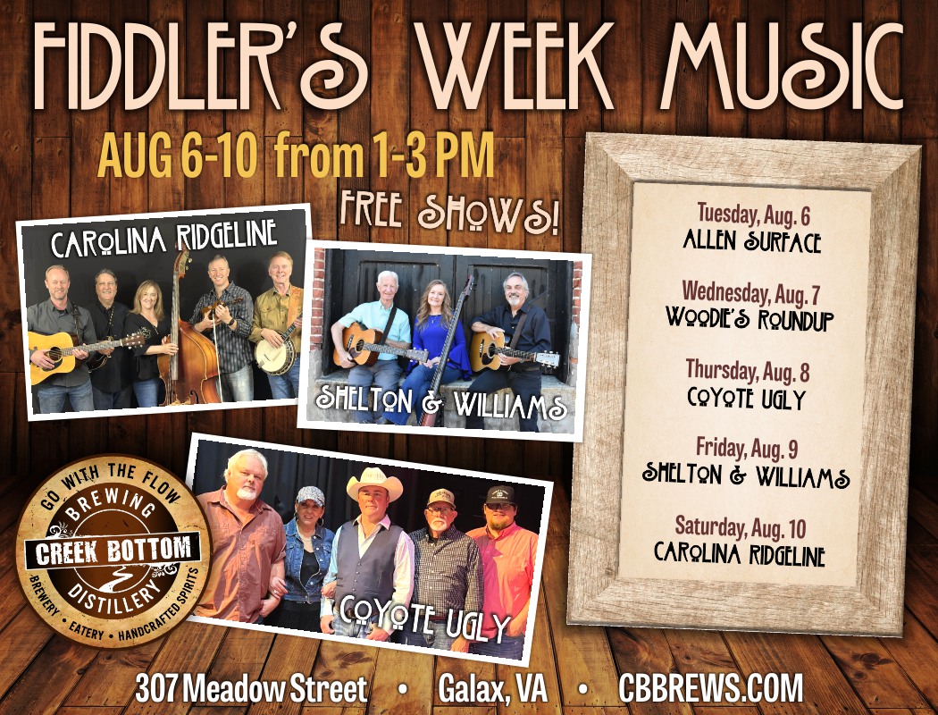 Fiddler’s Week Bluegrass at The Bottom