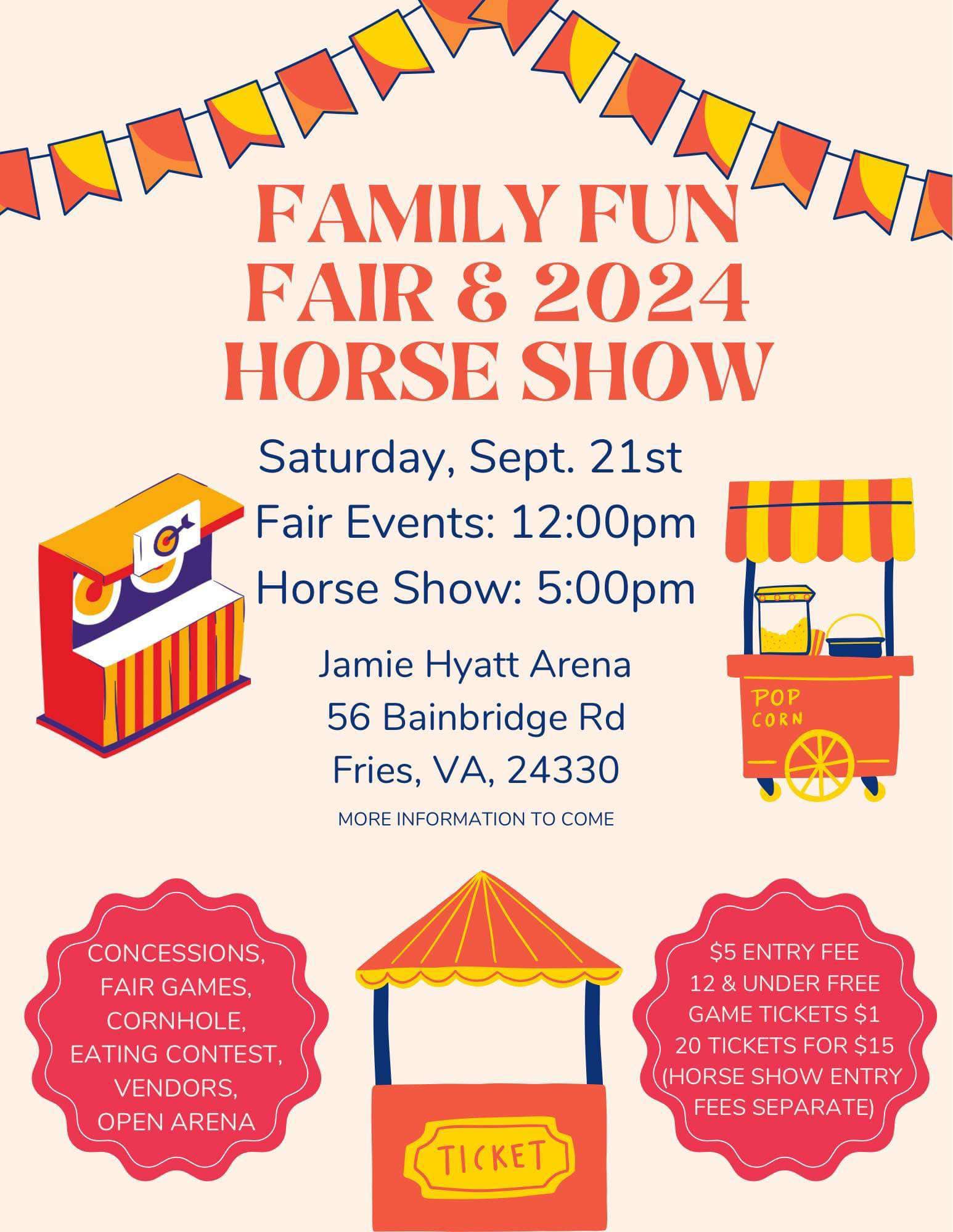 Fries Family Fun Fair & 2024 Horse Show